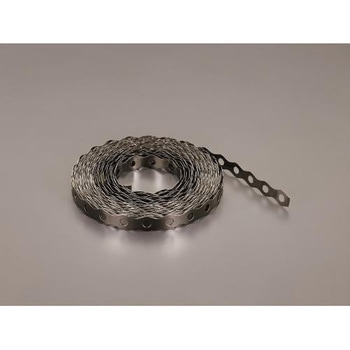 12.7mmx25m 固定バンド(ステンレス製) - エスコ