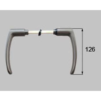 門扉RB型錠ハンドルセット片開き・両開き用(内外各1) 新日軽(LIXIL)
