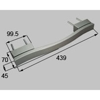 玄関ドアA型 室外側ハンドル(D．T．60用) 新日軽(LIXIL)