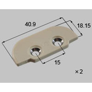 浴室ドア連結キャップ 新日軽(LIXIL)