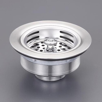 40A/G 1・1/2" 共栓(業務用/ステンレス製) エスコ