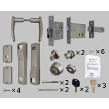 玄関セキュリティーサムターン付把手DN片開きB型レバー内外同 TOSTEM(LIXIL)