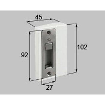 錠受けセット(天井埋込用) TOSTEM(LIXIL)