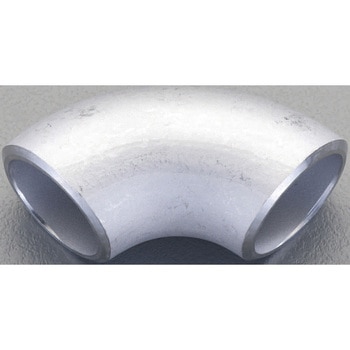 1・1/4" 溶接 90°エルボ(ステンレス製) - エスコ