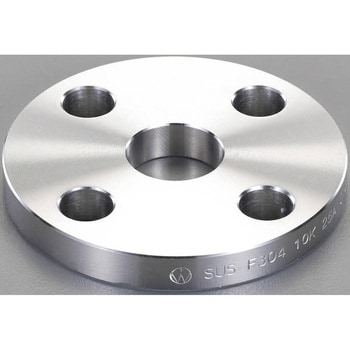 1・1/4"/10K 溶接差込みフランジ(ステンレス製) - エスコ