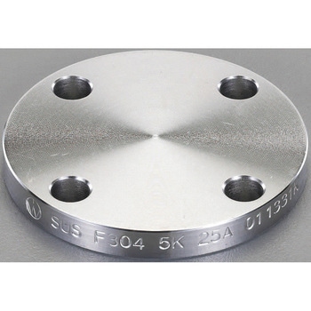 2・1/2"/10K 溶接閉止フランジ(ステンレス製) - エスコ