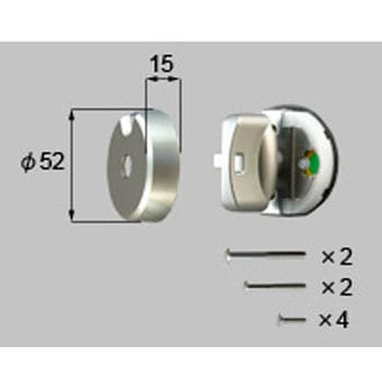 着脱サムターン(一般仕様) 新日軽(LIXIL)