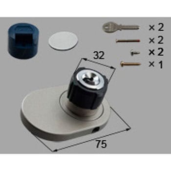 防犯サムターン(40/60mm)A8DL1517 新日軽(LIXIL)