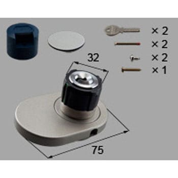 防犯サムターン(40/60mm)A8DL1517 新日軽(LIXIL)