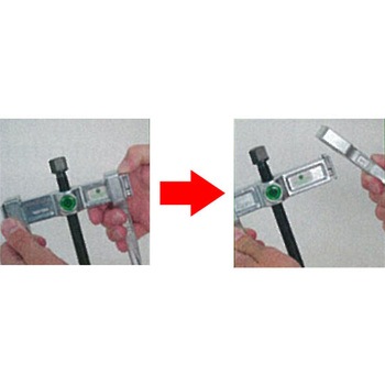 200mm 3本爪プーラー - エスコ