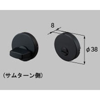 丸型簡易錠  MZTZDAK* トステム(LIXIL)