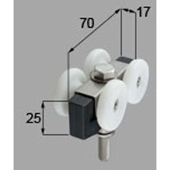 ハンガーローラーA框(スクリーン) - 新日軽(LIXIL)