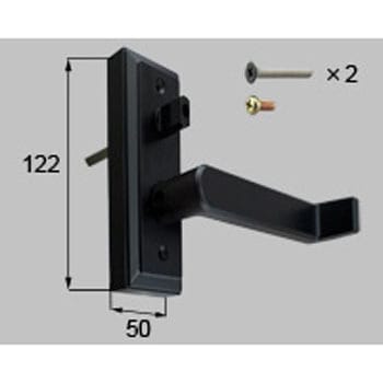 門扉NE型錠内部化粧座アームセット掛側(片開き・両開き用) 新日軽(LIXIL)