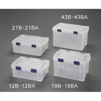 EA506LA-43B｜579x386x325mm 収納ｹｰｽ(ﾊﾞｯｸﾙ付/ｸﾘｱｰ)のページ -