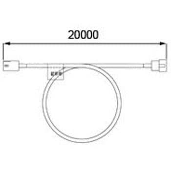 玄関ドア用枠内配線コード(9芯20M) 新日軽(LIXIL)