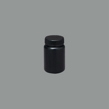Φ48.5x80mm/100ml 遮光型広口ポリ容器 エスコ