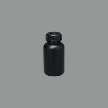 Φ 63x123mm/250ml 遮光型広口ポリ容器(10個 エスコ