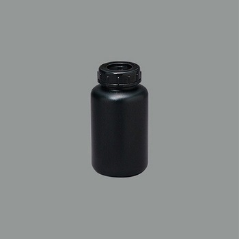 Φ 81x150mm/500ml 遮光型広口ポリ容器(10個 エスコ