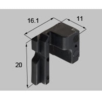 縦框下端ブロック S8GP306 新日軽(LIXIL)
