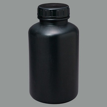 Φ170x325mm/5L 遮光型広口ポリ容器 エスコ