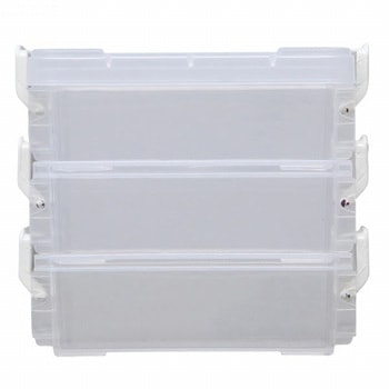 123x 82x44mm 小物ケース(3個) エスコ