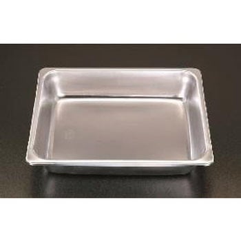 131x107x 65mm パーツトレー(ステンレス製) エスコ