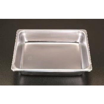 176x108x 65mm パーツトレー(ステンレス製) エスコ