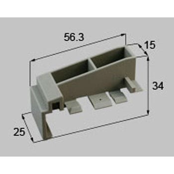 縦枠下端キャップ L 新日軽(LIXIL)