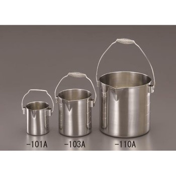 Φ106x126mm/ 1.0L ポット(ステンレス製) エスコ