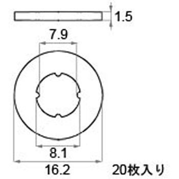 玄関ドア用高さ調整防火用スペーサー(普及用) トステム(LIXIL)