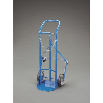 480x1060mm/113kg ハンドトラック(ボンベ用) エスコ