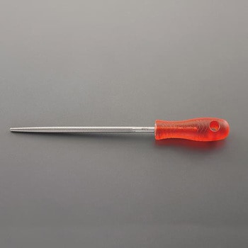 250mm 鉄工やすり(丸/粗目) エスコ