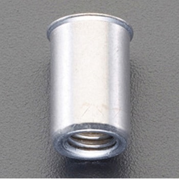 M10/2.5-4.0mm ブラインドナット(アルミ薄頭/15個) エスコ