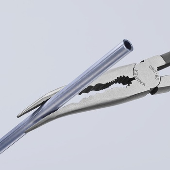 280mm ロングノーズプライヤー(45°ベンド) エスコ