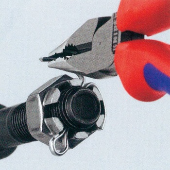 145mm ラジオペンチ(クロームメッキ・倍力) エスコ