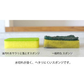 汚れをサラリと落とすキッチンスポンジ ストリックスデザイン