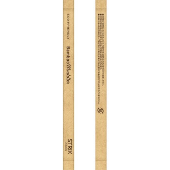 竹マドラー140mm 紙完封 500本入 ストリックスデザイン