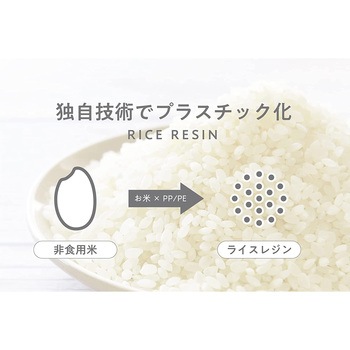 お米を使ったスプーン100mm 100本入 ストリックスデザイン