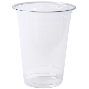 リサイクルPET配合 クリアビアカップ 420ml 20個入 ストリックスデザイン
