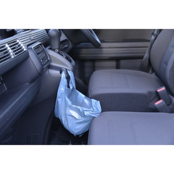 においカット取っ手付きポリ袋8L 20枚入 ストリックスデザイン