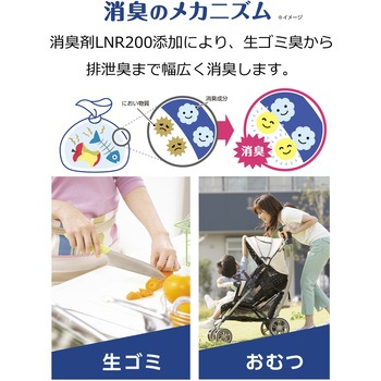 においカットキッチンポリ袋 60枚入 ストリックスデザイン