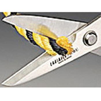 210mm はさみ・アラミド繊維用(キャップ付) エスコ