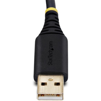 USB - RS232Cシリアル変換ケーブル/クロス/USB 2.0/3m/1ポート/COM保持機能/ESD保護/各種OS対応/DB9シリアルコンバーター StarTech.com