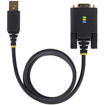 USB - RS232Cシリアル変換ケーブル/クロス/USB 2.0/3m/1ポート/COM保持機能/ESD保護/各種OS対応/DB9シリアルコンバーター StarTech.com