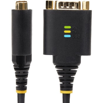 USB - RS232Cシリアル変換ケーブル/ストレート/USB 2.0/61cm/2ポート/COM保持機能/ESD保護/各種OS対応/シリアルコンバーター StarTech.com