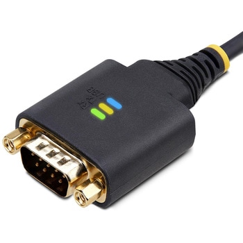 USB - RS232Cシリアル変換ケーブル/ストレート/USB 2.0/61cm/2ポート/COM保持機能/ESD保護/各種OS対応/シリアルコンバーター StarTech.com
