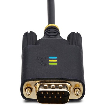 USB - RS232Cシリアル変換ケーブル/ストレート/USB 2.0/4m/2ポート/COM保持機能/ESD保護/各種OS対応/DB9シリアルコンバーター StarTech.com