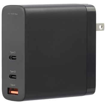 AC充電器 3ポート 140W グリーンハウス