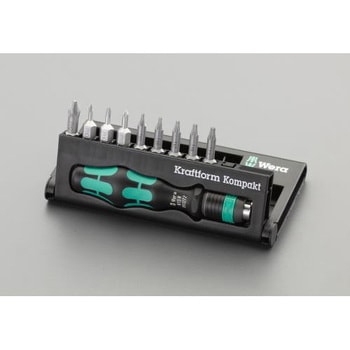 [+ Torx]ドライバービットセット(ハンドル付) エスコ