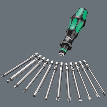 [+ Pozi Torx] ドライバーセット(差替式) エスコ